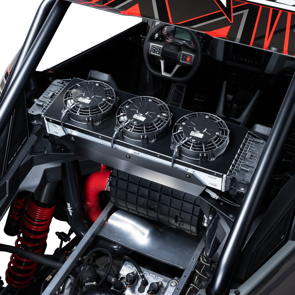 EVP Triple-Fan Air-to-Air Intercooler for Polaris RZR Pro XP & Turbo R