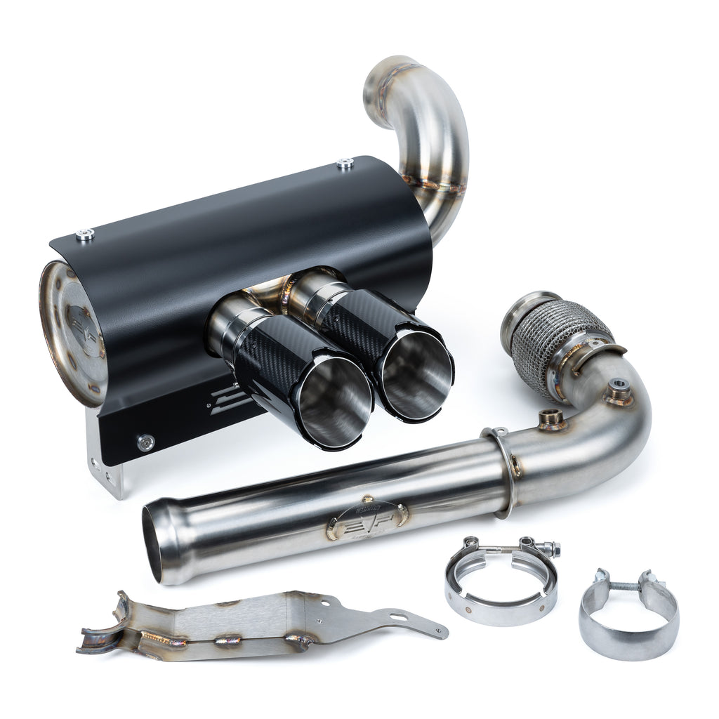 Magnus 3 Inch Twin Rear Exit Full Exhaust System for Can-Am Maverick X3