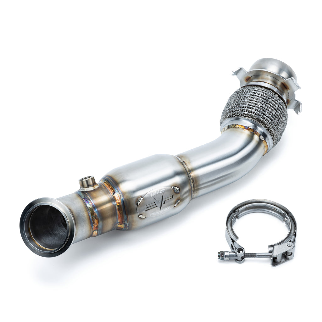 EVP Racing 3" Down Pipe with Bullet Muffler for 2024 Can-Am Maverick R