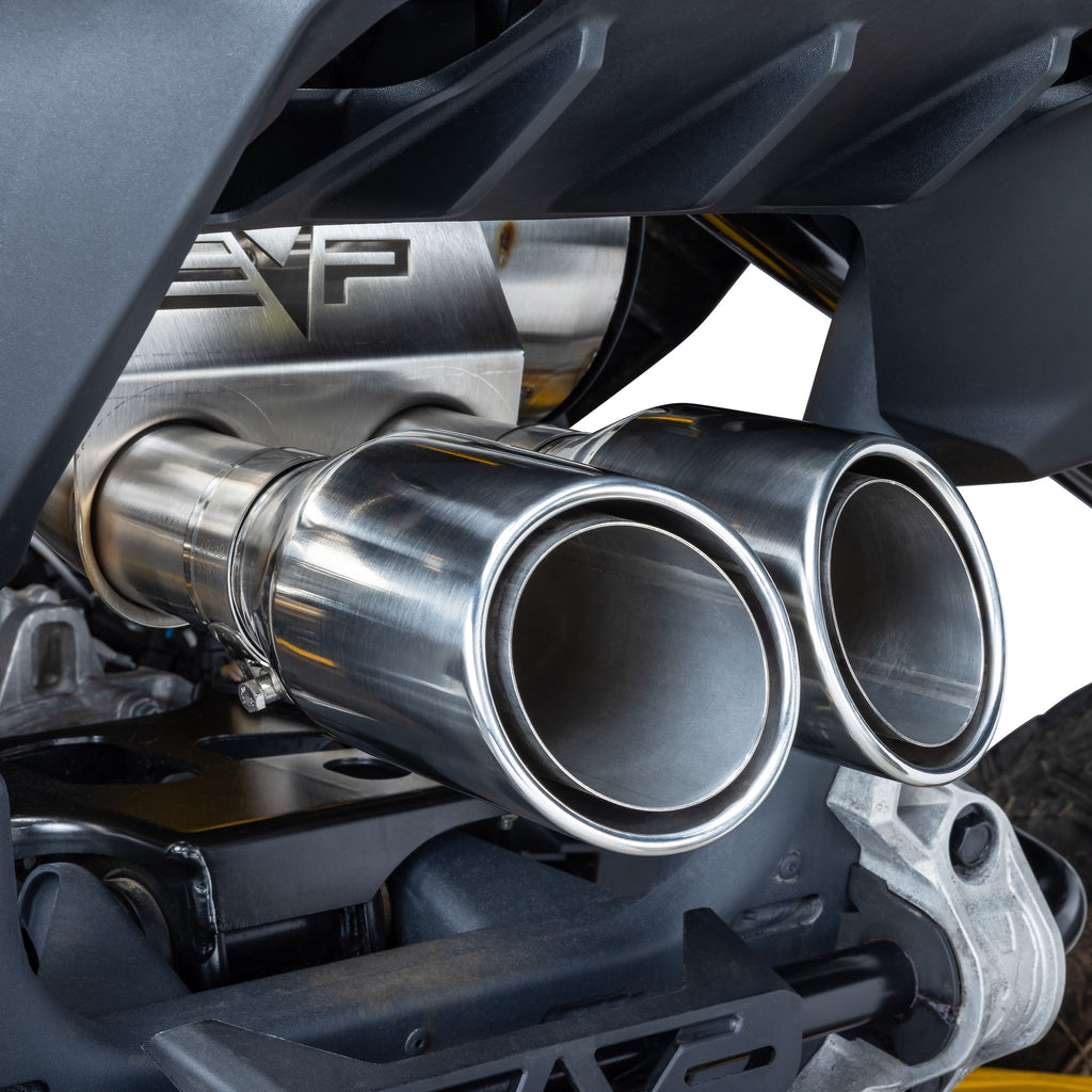 EVP Racing Dynamic Twin Exit Muffler for 2024 Can-Am Maverick R