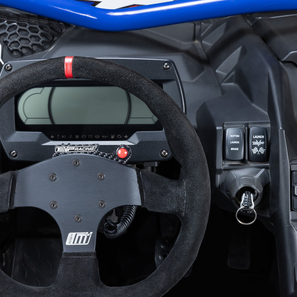 Can-Am Maverick X3 Steering Wheel Launch Button for EVP Launch Control