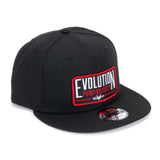 Casquette snapback à carreaux, toile noire