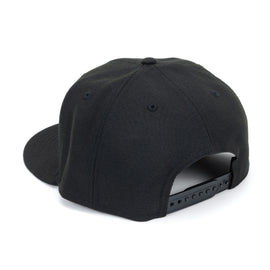 EVP Black Canvas Snapback Hats