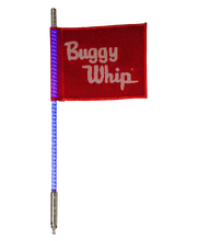 Load image into Gallery viewer, Buggy Whip 4&#39; &amp; 6&#39; Standard Visibility Quick-Release LED Whip Lights