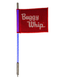 Buggy Whip 4' & 6' Standard Visibility Quick-Release LED Whip Lights