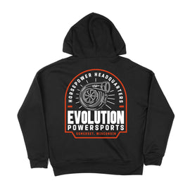 Evolution Powersports - Horsepower Headquarters Hoodie - Black