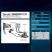 Load image into Gallery viewer, J.Juan Racing Twin Dual Master Cylinder for Can-Am Maverick R