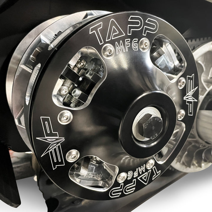 Evolution Powersports - Clutching - EVP TAPP Roller Primary Clutch for 2021+ Can-Am Maverick X3 Turbo RR with EVP ECU Power Flash