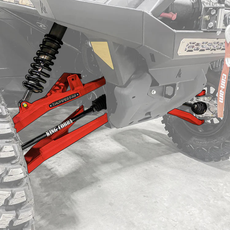 Can-Am Defender Long Travel Suspension Kit by Thumper Fab (Complete Set - Pre-Installed)