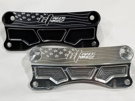 Support d'amortisseur avant supérieur noir résistant aux bombes pour Can-Am Maverick X3 par CT Race Worx