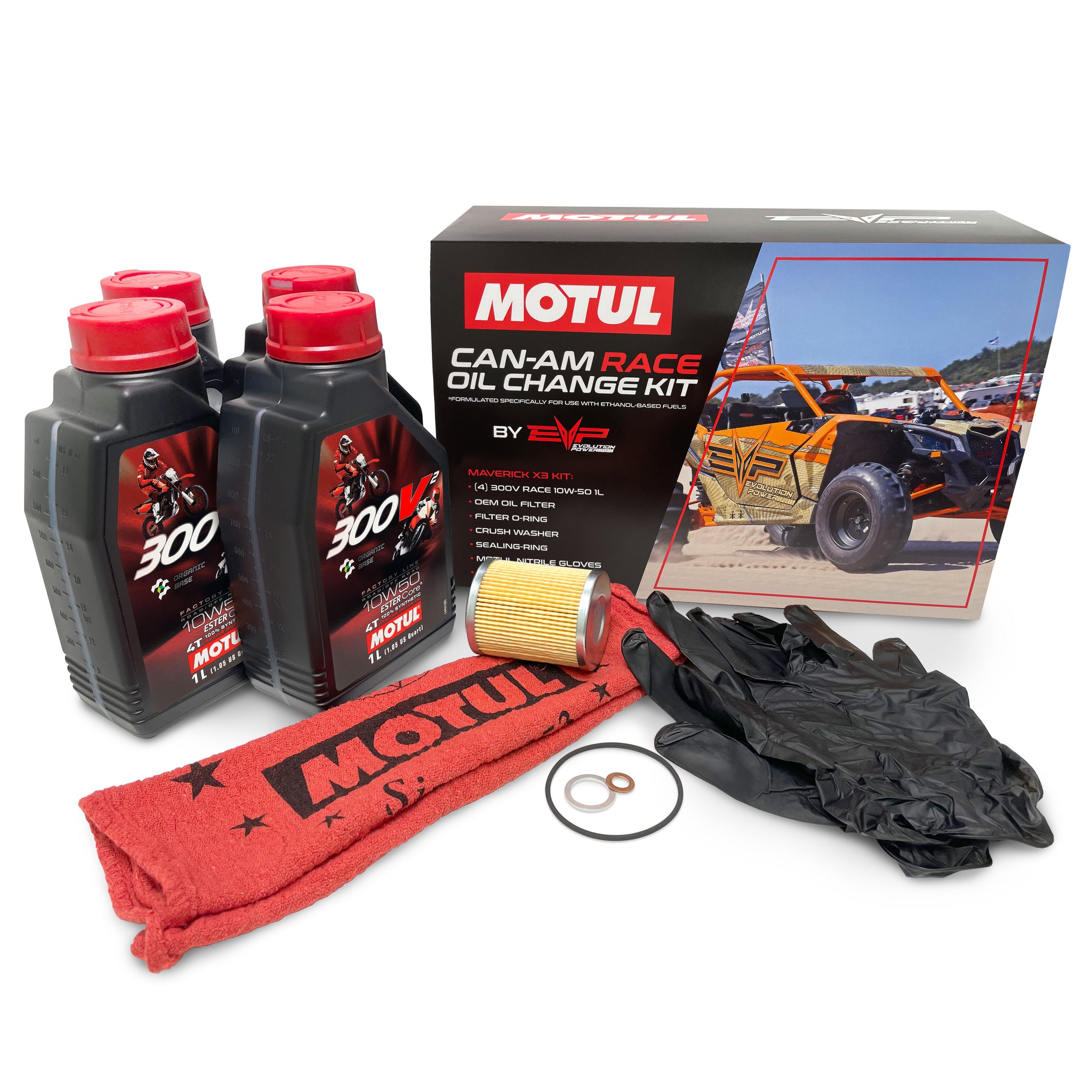 EVP Motul® Oil Change Kits for Can Am Maverick X3 – Evolution