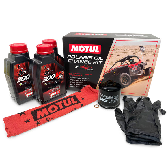 EVP Motul® Oil Change Kits, Polaris Pro XP & XP Turbo/S
