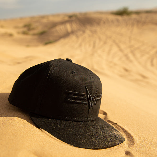 Stealth Canvas Snapback Hat