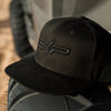 Stealth Canvas Snapback Hat
